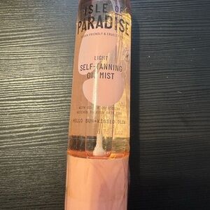 Isle of Paradise Tanning Oil Mist - Pink Bottle